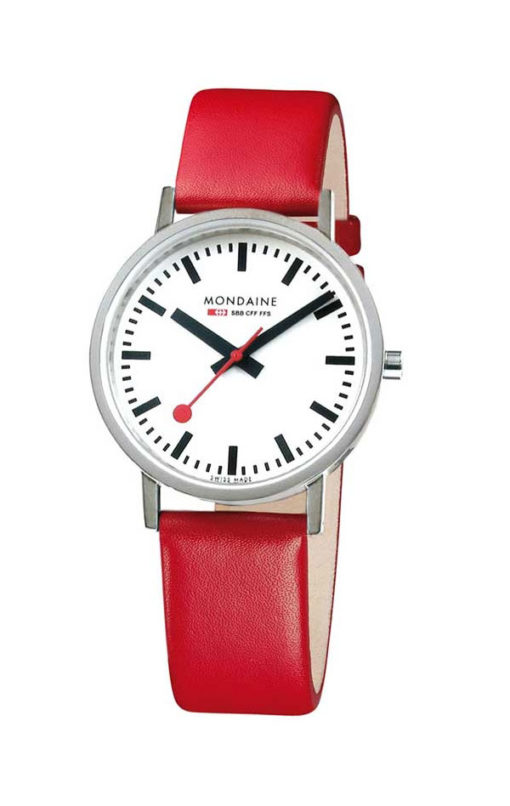 Mondaine classic röd